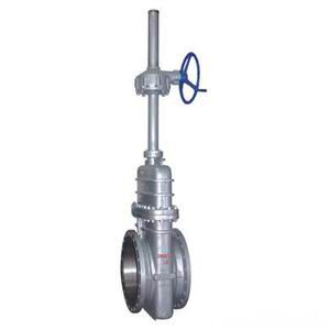 Flat gate valve