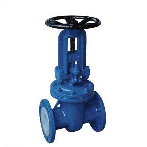 Z41F46 lining fluorine gate valve